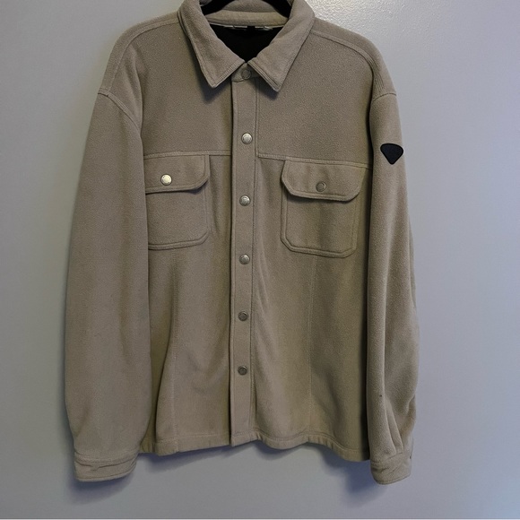 Fleece Button Up Shacket - Picture 2 of 4